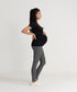 Women's Maternity/Nursing Zipper Tee